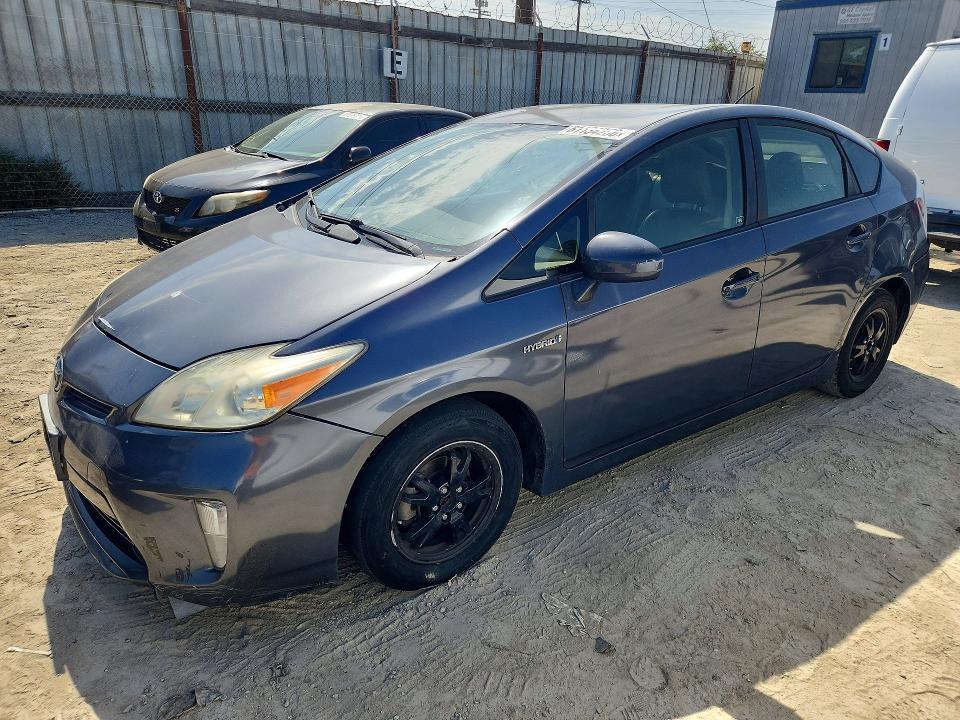 2012 Toyota Prius VIN JTDKN3DU9C1595826 COPART salvage auction — SIDE, Ca - Salvage Certificate, sold $1,600 on 2026-07-30 (photo 1)