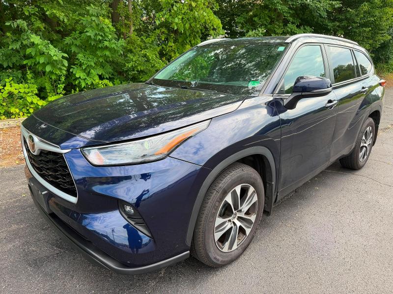 2023 Toyota Highlander VIN 5TDKDRBH3PS036776 COPART salvage auction — MINOR DENT/SCRATCHES, Md - Certificate Of Title, sold $18,600 on 2026-07-24 (photo 1)