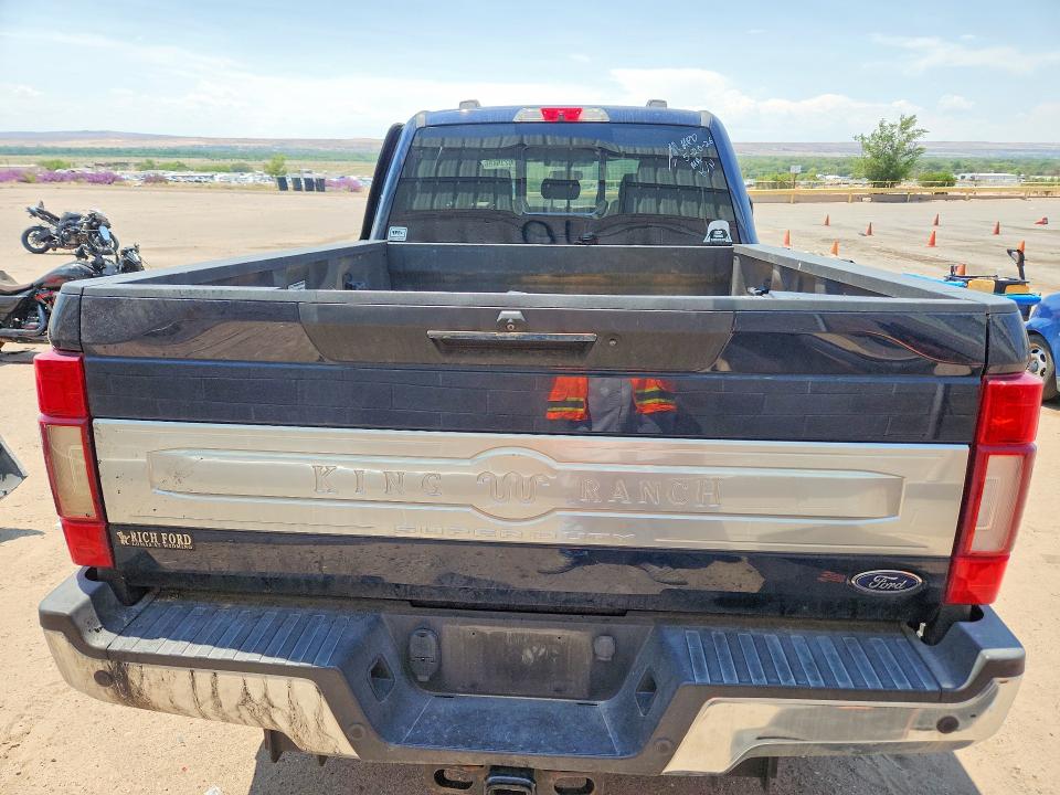 2022 Ford F-350 super duty VIN 1FT8W3BT6NEF56852 COPART salvage auction — SIDE, Nm - Cert Of Title-Salvage, sold $10,200 on 2026-09-02 (photo 6)