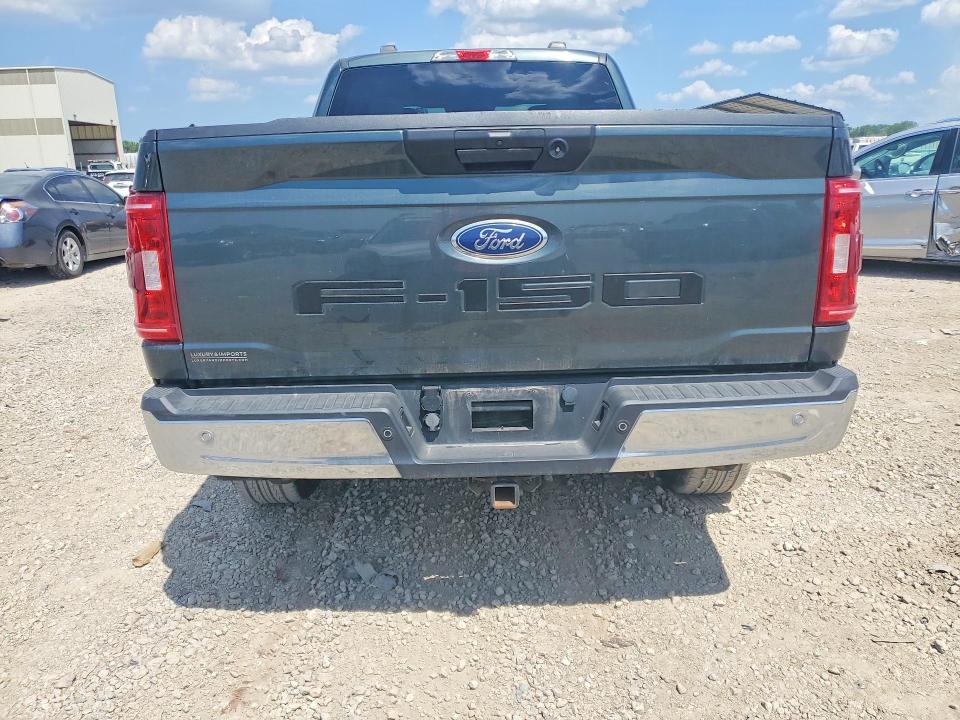 2021 Ford F-150 VIN 1FTFX1E50MKE48135 COPART salvage auction — SIDE, Ks - Cert Of Title-Salvage, sold $9,400 on 2026-07-30 (photo 6)