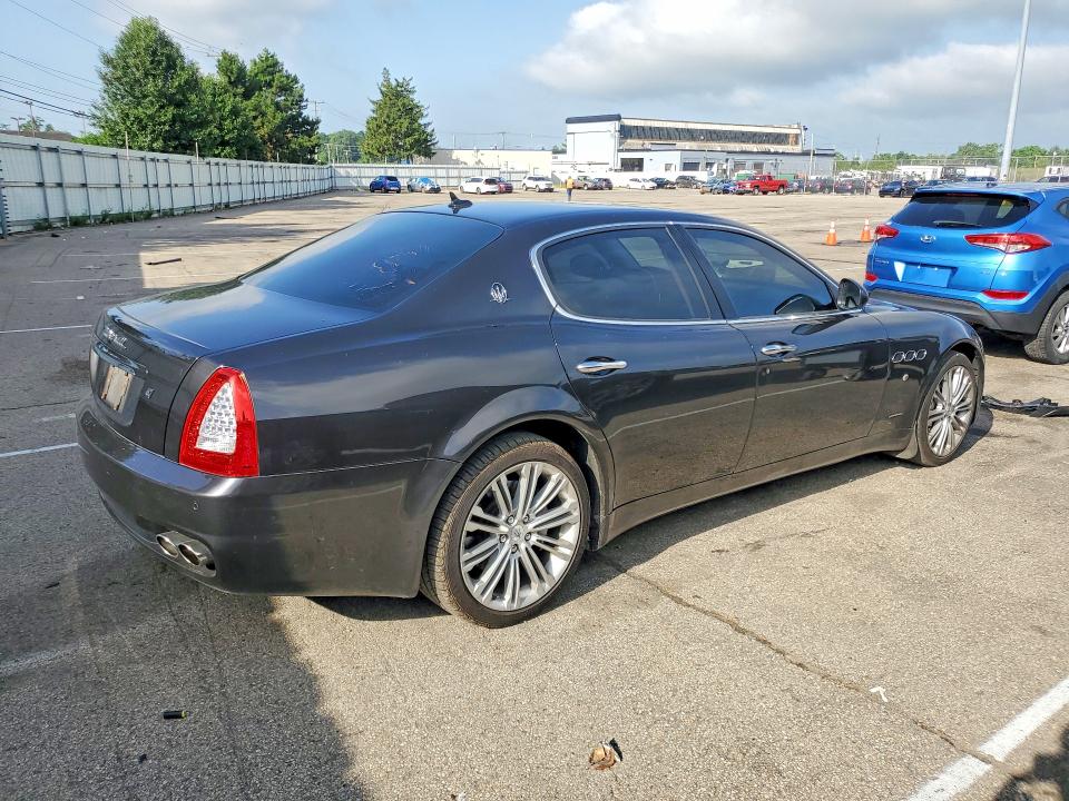2011 Maserati Quattroporte VIN ZAM39JKA3B0058116 COPART salvage auction — MINOR DENT/SCRATCHES, Oh - Certificate Of Title, sold $5,500 on 2026-07-17 (photo 3)
