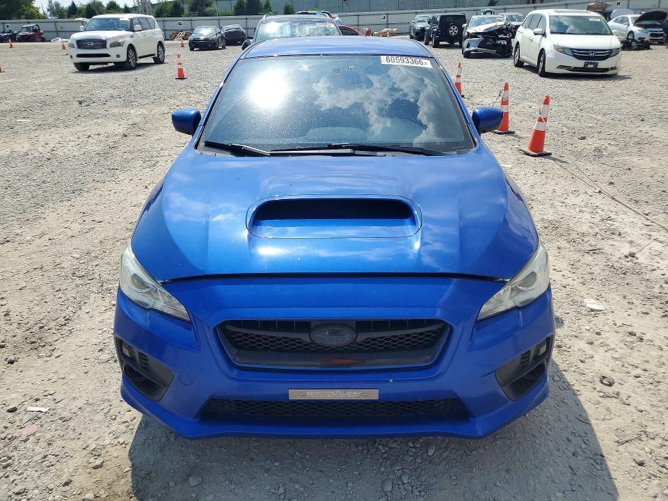 2016 Subaru Wrx VIN JF1VA1B60G9831813 COPART salvage auction — REAR END, Oh - Cert Of Title-Salvage, sold $1,150 on 2026-07-24 (photo 5)