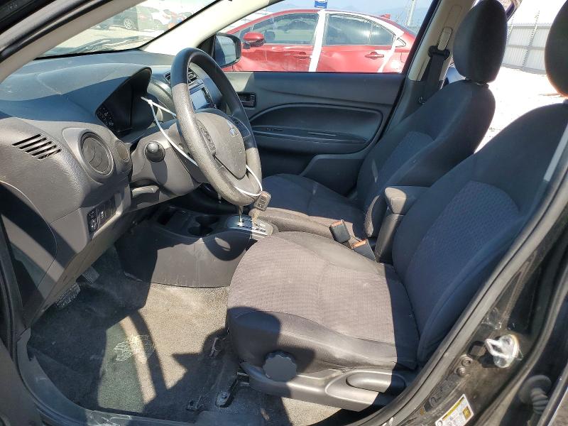 2019 Mitsubishi Mirage VIN ML32A3HJ6KH010978 COPART salvage auction — FRONT END, UT - CERTIFICATE OF TITLE, sold $1,000 on 2026-07-17 (photo 7)