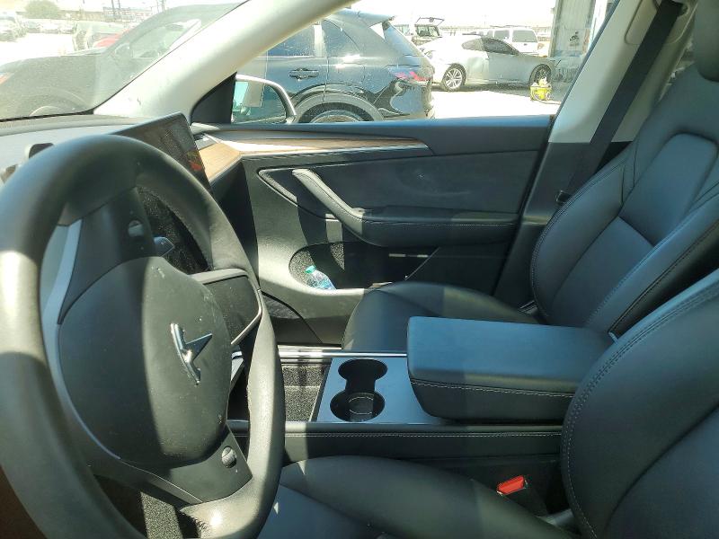 2024 Tesla Model y VIN 7SAYGAEE5RF042917 COPART salvage auction — FRONT END, Ca - Salvage Certificate, sold $13,800 on 2026-07-30 (photo 7)