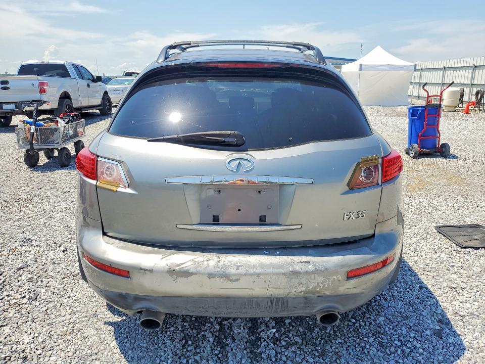 2003 Infiniti Fx35 VIN JNRAS08U23X001054 COPART salvage auction — MECHANICAL, LA - CERTIFICATE OF TITLE, sold $200 on 2026-07-27 (photo 6)