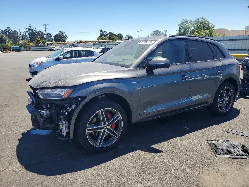 2024 Audi Q5 VIN WA1E2AFY0R2078678 COPART salvage auction — FRONT END, Ca - Salvage Certificate, sold $19,100 on 2026-08-19 (photo 1)