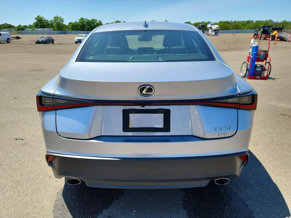 2021 Lexus Is 300 VIN JTHA81F29M5045358 COPART salvage auction — WATER/FLOOD, Ny - Mv907A-Flood Salvage, sold $14,500 on 2026-08-14 (photo 6)