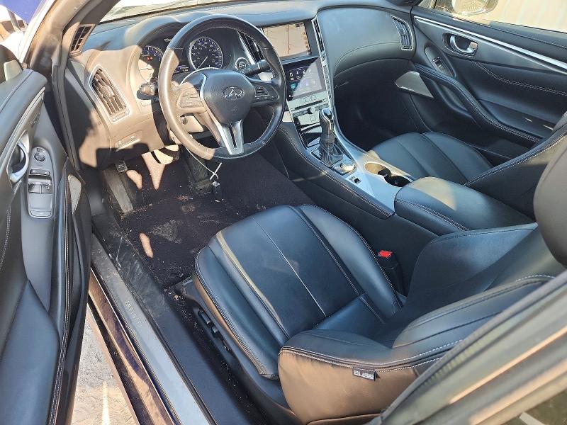 2018 Infiniti Q60 VIN JN1EV7EL4JM390780 COPART salvage auction — MINOR DENT/SCRATCHES, Oh - Certificate Of Title, sold $7,400 on 2026-07-31 (photo 8)
