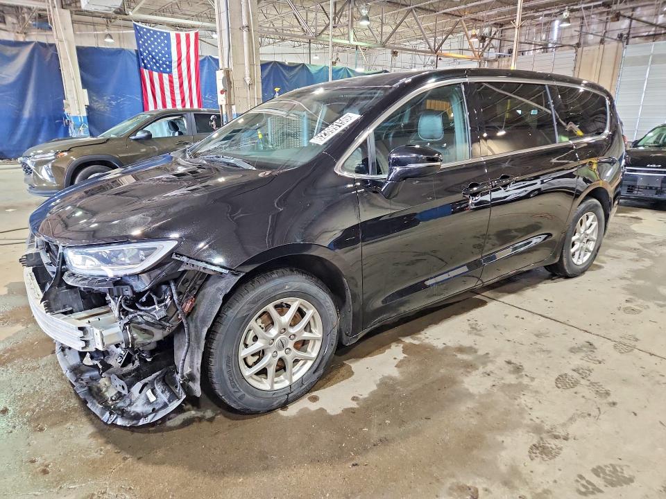 2025 Chrysler Pacifica VIN 2C4RC1BG7SR541408 COPART salvage auction — FRONT END, Mi - Certificate Of Title (P), sold $5,500 on 2026-07-27 (photo 1)