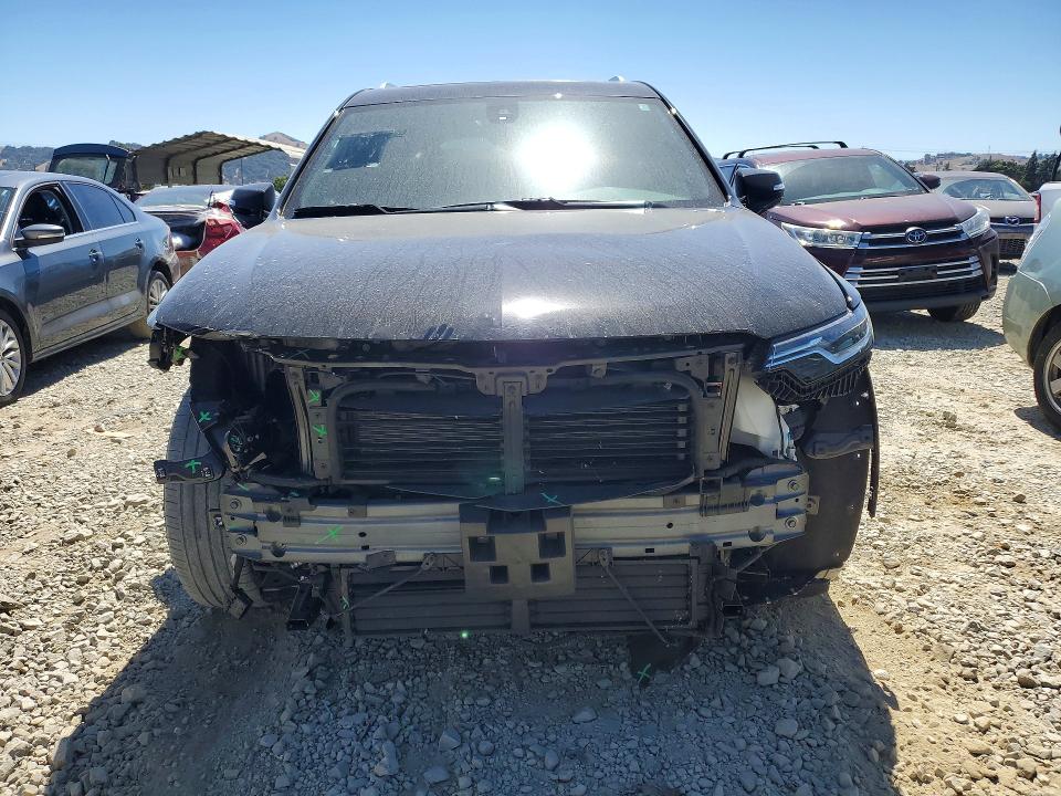 2025 Cadillac Xt6 VIN 1GYKPAR4XSZ136970 COPART salvage auction — FRONT END, Ca - Salvage Certificate, sold $4,600 on 2026-07-30 (photo 5)
