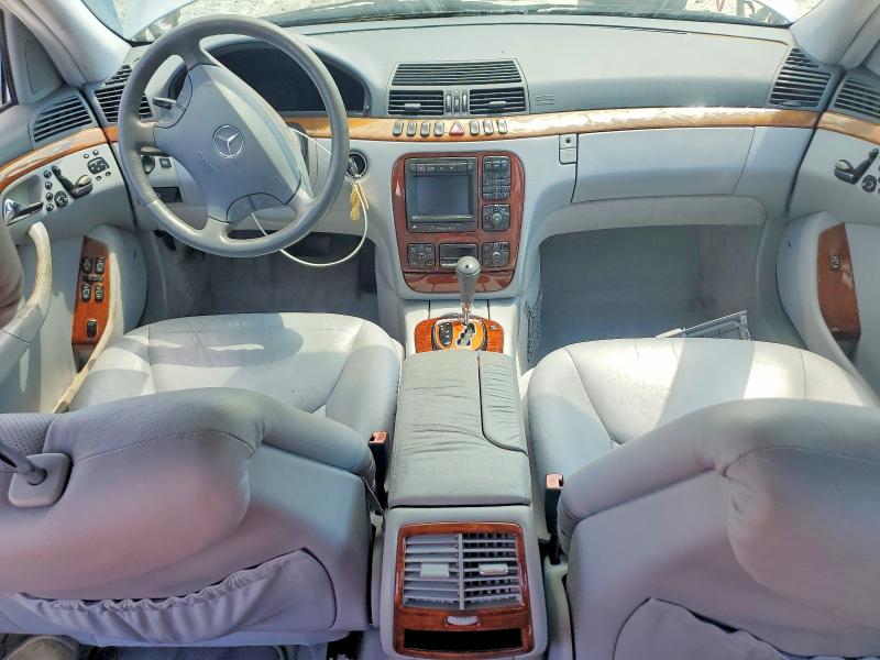 2000 Mercedes-benz S class VIN WDBNG70JXYA116314 COPART salvage auction — MINOR DENT/SCRATCHES, GA - CERT OF TITLE-COURT ORDER, sold $425 on 2026-07-15 (photo 8)
