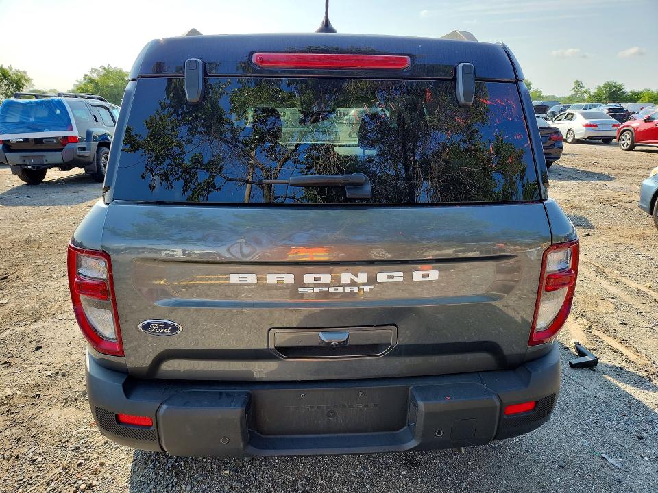 2025 Ford Bronco VIN 3FMCR9CN9SRE33930 COPART salvage auction — SIDE, Tn - Non-Repairable Certificate, sold $9,500 on 2026-09-25 (photo 6)