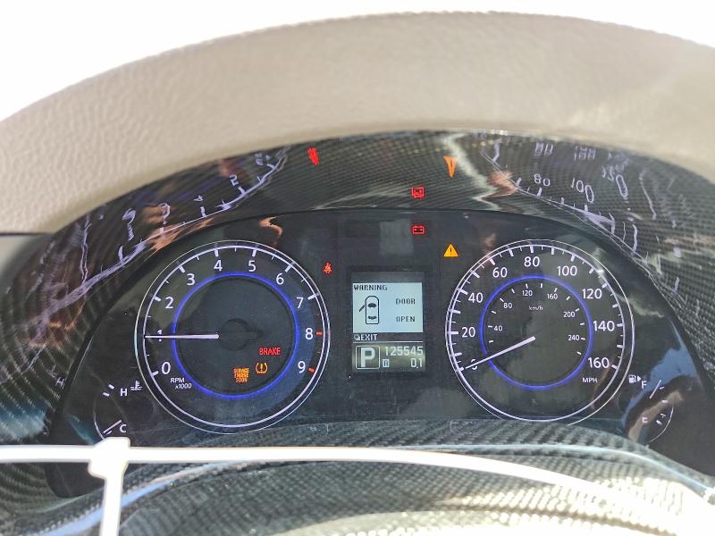 2010 Infiniti G37 VIN JN1CV6AP6AM406438 COPART salvage auction — FRONT END, CA - LIEN PAPERS-CLEAN OR AC, sold $3,100 on 2026-07-17 (photo 9)