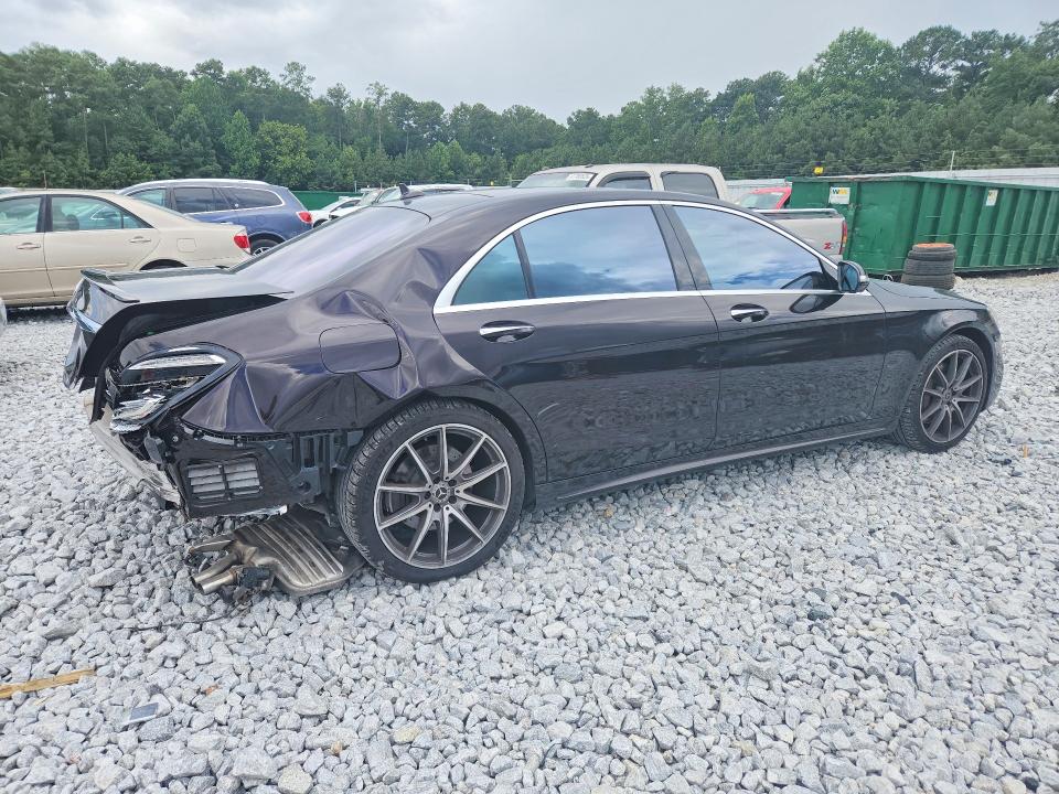 2019 Mercedes-benz S-klasse VIN WDDUG8DB5KA480370 COPART salvage auction — REAR END, Ga - Cert Of Title-Salvage, sold $15,300 on 2026-08-11 (photo 3)