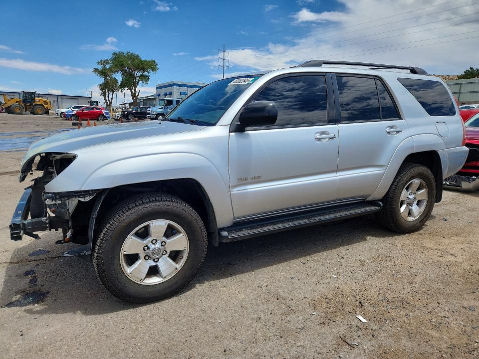 2005 Toyota 4runner VIN JTEBU14R350057940 COPART salvage auction — FRONT END, Nm - Cert Of Title-Salvage, sold $1,800 on 2026-07-30 (photo 1)