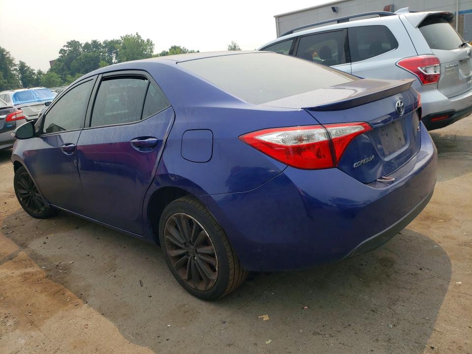 2014 Toyota Corolla VIN 2T1BURHE5EC032540 COPART salvage auction — FRONT END, Ct - Certificate Of Title, sold $1,800 on 2026-07-31 (photo 2)