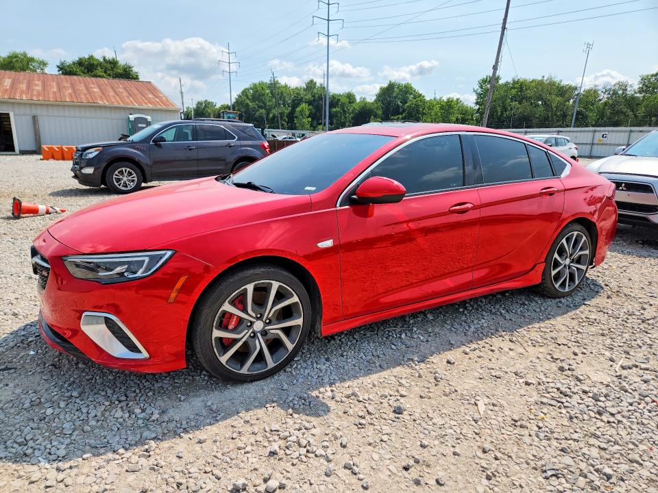 2018 Buick Regal VIN W04GS6SS3J1103896 COPART salvage auction — FRONT END, OH - CERT OF TITLE-SALVAGE, sold $550 on 2026-07-21 (photo 1)
