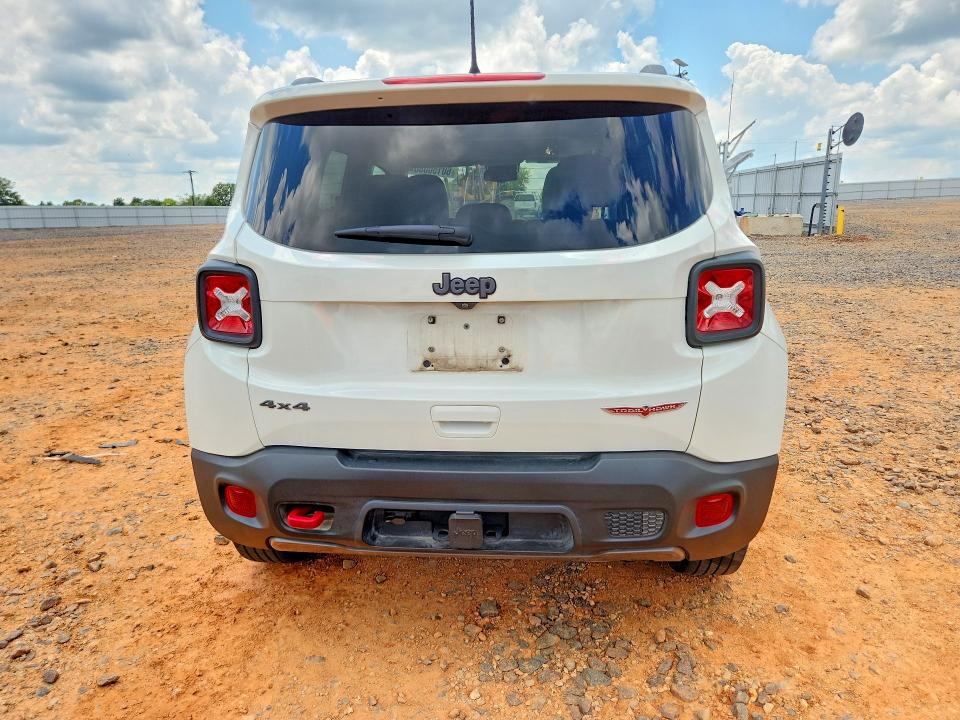 2020 Jeep Renegade VIN ZACNJBC11LPL79542 COPART salvage auction — HAIL, Mo - Certificate Of Title, sold $3,250 on 2026-08-03 (photo 6)