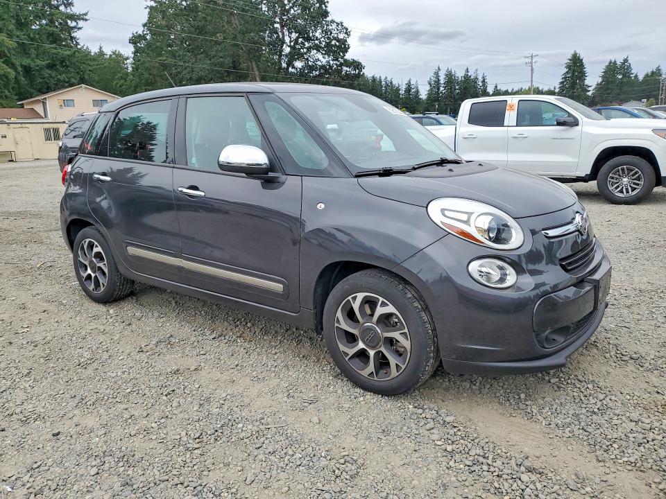 2014 Fiat 500 VIN ZFBCFACH9EZ004718 COPART salvage auction — REAR END, WA - BILL OF SALE, sold $100 on 2026-07-10 (photo 4)