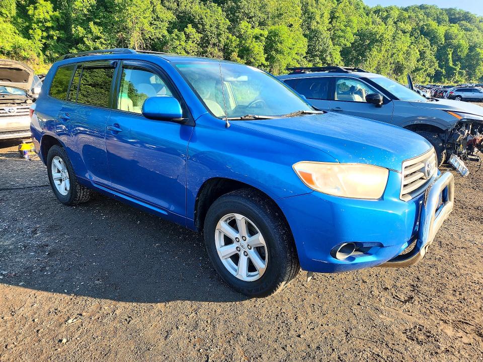 2008 Toyota Highlander VIN JTEES41A282072957 COPART salvage auction — MECHANICAL, NY - CERTIFICATE OF TITLE, sold $1,175 on 2026-07-21 (photo 4)