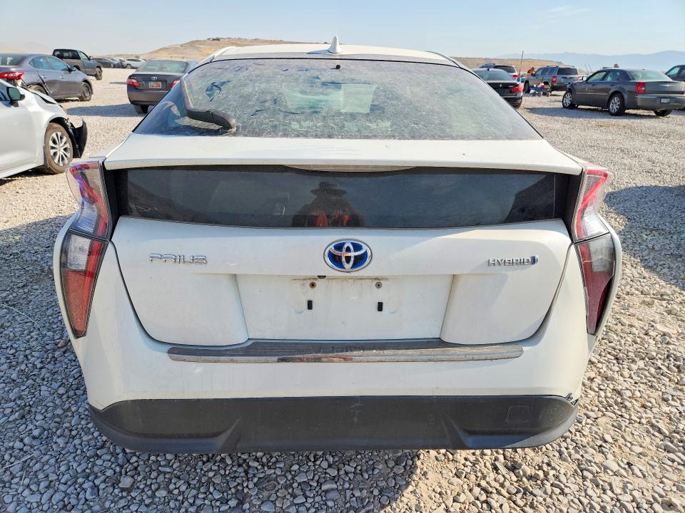 2016 Toyota Prius VIN JTDKARFU0G3514881 COPART salvage auction — MECHANICAL, UT - CERTIFICATE OF TITLE, sold $7,800 on 2026-07-31 (photo 6)