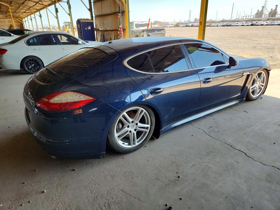 2012 Porsche Panamera VIN WP0AD2A76CL045320 COPART salvage auction — FRONT END, AZ - CERTIFICATE OF TITLE, sold $275 on 2026-08-10 (photo 3)
