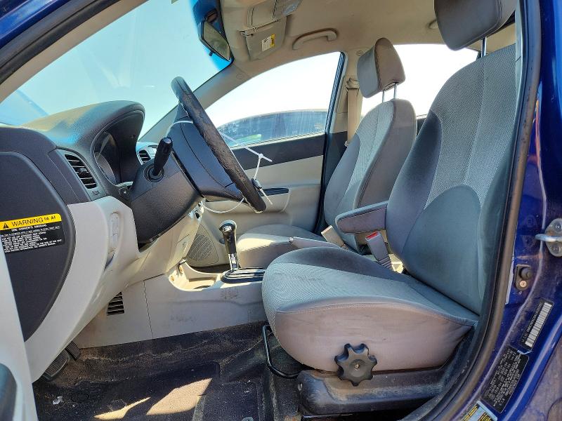 2010 Hyundai Accent VIN KMHCN4AC8AU406080 COPART salvage auction — REAR END, Pa - Certificate Of Salvage, sold $2 on 2026-07-29 (photo 7)