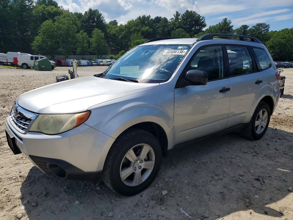 2011 Subaru Forester VIN JF2SHABC1BH776285 COPART salvage auction — REAR END, MA - CERT OF TITLE-RECONSTRCTD COLL, sold $400 on 2026-07-20 (photo 1)