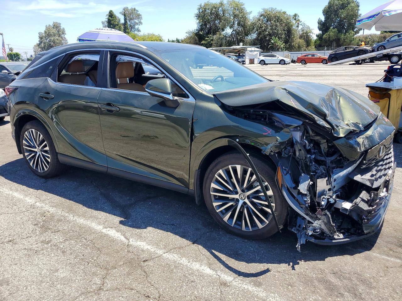 2026 Lexus Rx VIN 2T2BBMCA8TC108483 COPART salvage auction — Front End, CA - SALVAGE CERTIFICATE, sold $21,200 on 2026-09-04 (photo 4)