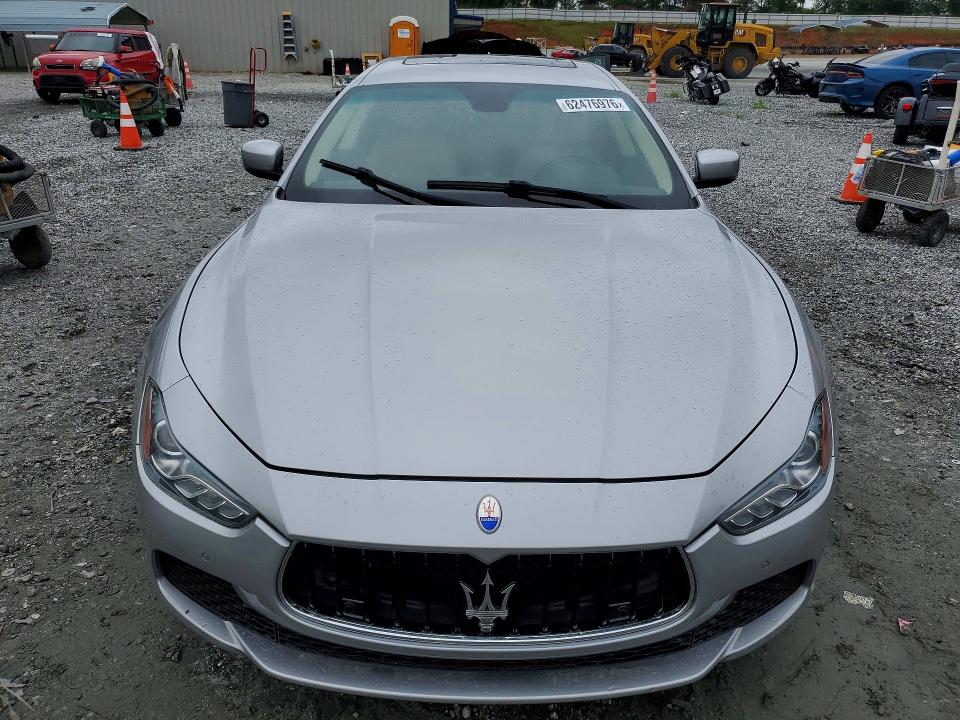 2015 Maserati Ghibli VIN ZAM57RTA1F1135402 COPART salvage auction — MECHANICAL, Sc - Certificate Of Title, sold $2,400 on 2026-08-05 (photo 5)