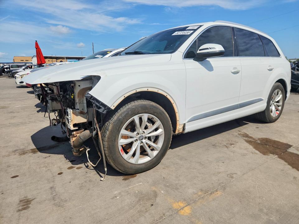 2017 Audi Q7 VIN WA1AHAF75HD039057 COPART salvage auction — FRONT END, Va - Certificate Of Title (P), sold $1,550 on 2026-07-20 (photo 1)