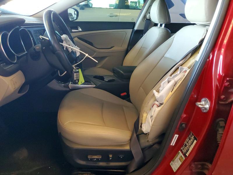 2015 Kia Optima VIN 5XXGN4A7XFG455237 COPART salvage auction — FRONT END, CA - SALVAGE CERTIFICATE, sold $825 on 2026-07-23 (photo 7)
