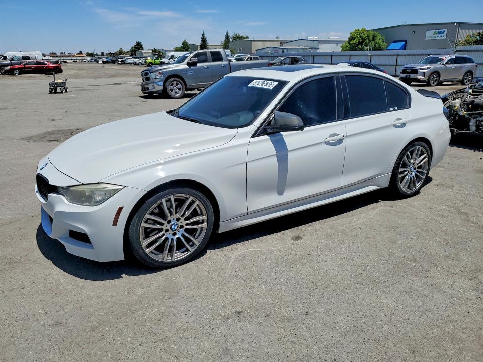 2013 BMW VIN WBA3A9C57DF476560 COPART salvage auction — FRONT END, Ca - Dis/Dlr/Exp Only Clean Title, sold $3,400 on 2026-07-31 (photo 1)