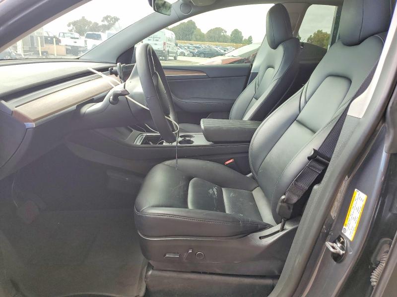 2023 Tesla Model y VIN 7SAYGDEE5PF635305 COPART salvage auction — REAR END, Ca - Salvage Certificate, sold $7,600 on 2026-07-14 (photo 7)