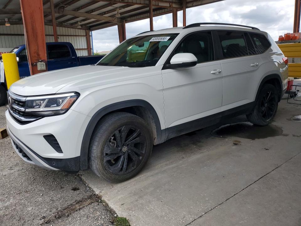 2022 Volkswagen Atlas VIN 1V2WR2CA8NC509452 COPART salvage auction — REAR END, Fl - Cert Of Title Slvg Rebuildable (P), sold $8,600 on 2026-08-25 (photo 1)