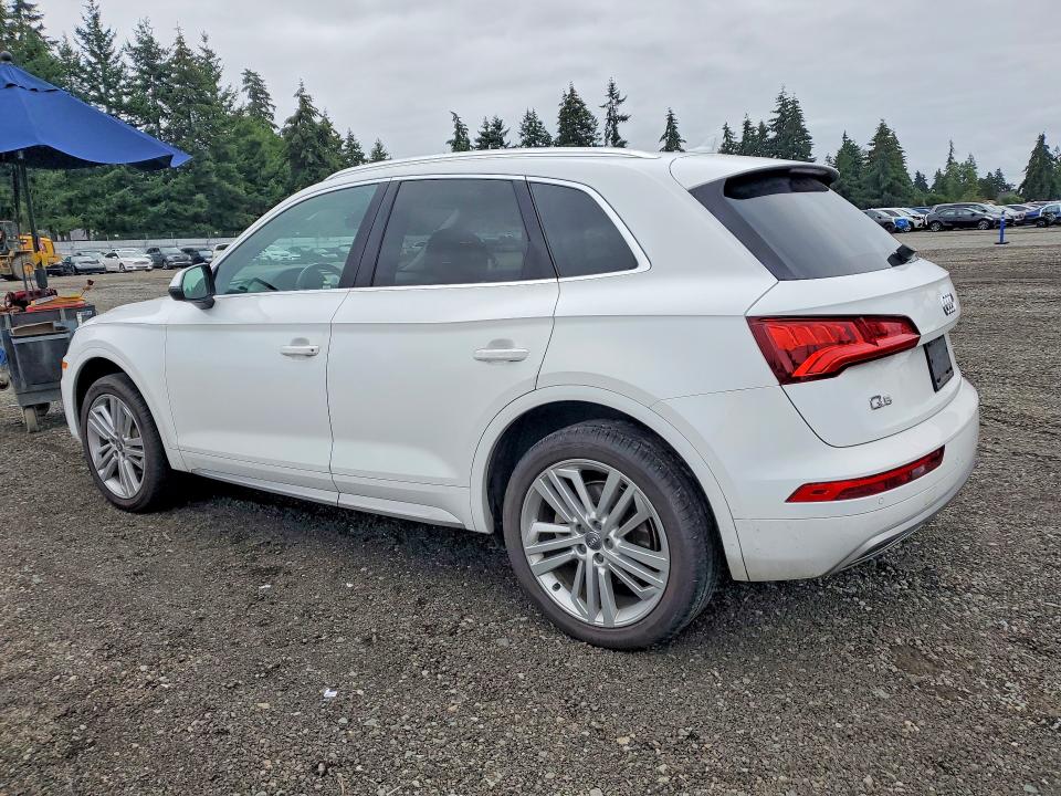 2018 Audi Q5 VIN WA1BNAFY7J2028892 COPART salvage auction — FRONT END, Wa - Bill Of Sale, sold $925 on 2026-07-24 (photo 2)