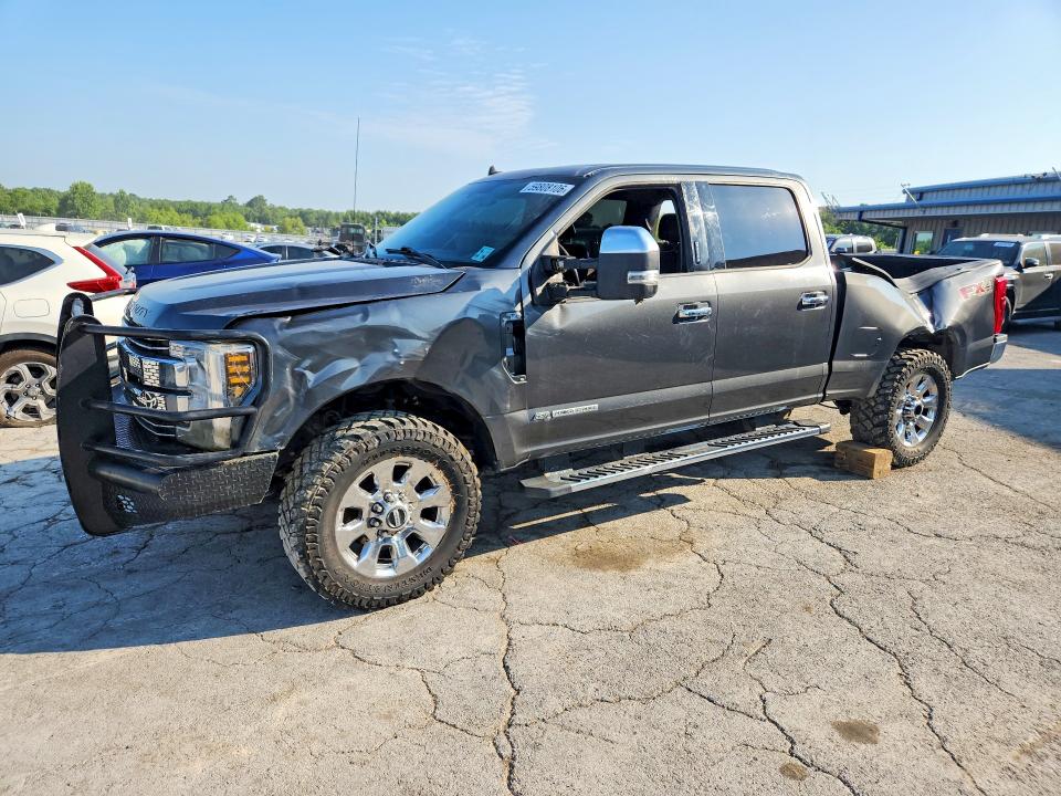 2019 Ford F250 VIN 1FT7W2BT3KEG32254 COPART salvage auction — REAR END, Ms - Cert Of Title-Salvaged, sold $10,600 on 2026-07-09 (photo 1)