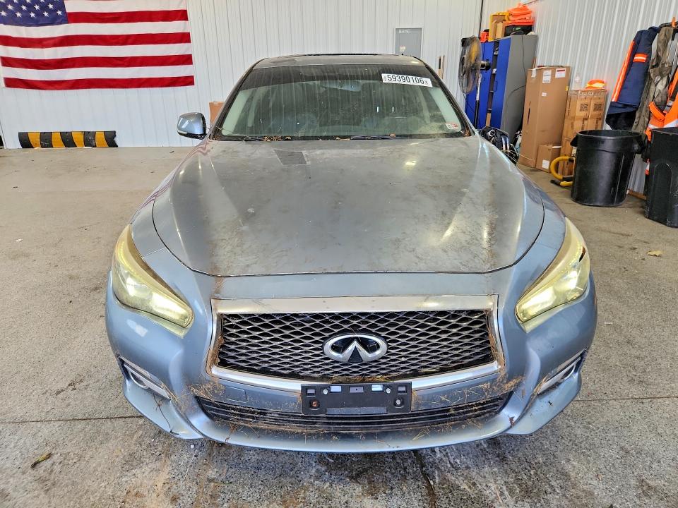2017 Infiniti Q50 VIN JN1EV7AR6HM834200 COPART salvage auction — ROOF, Oh - Cert Of Title-Salvage, sold $2,900 on 2026-07-17 (photo 5)