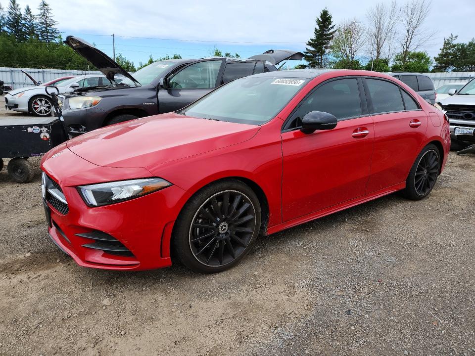 2020 Mercedes-benz A-klasse VIN WDD3G4FB9LW041825 — COPART salvage auction photo
