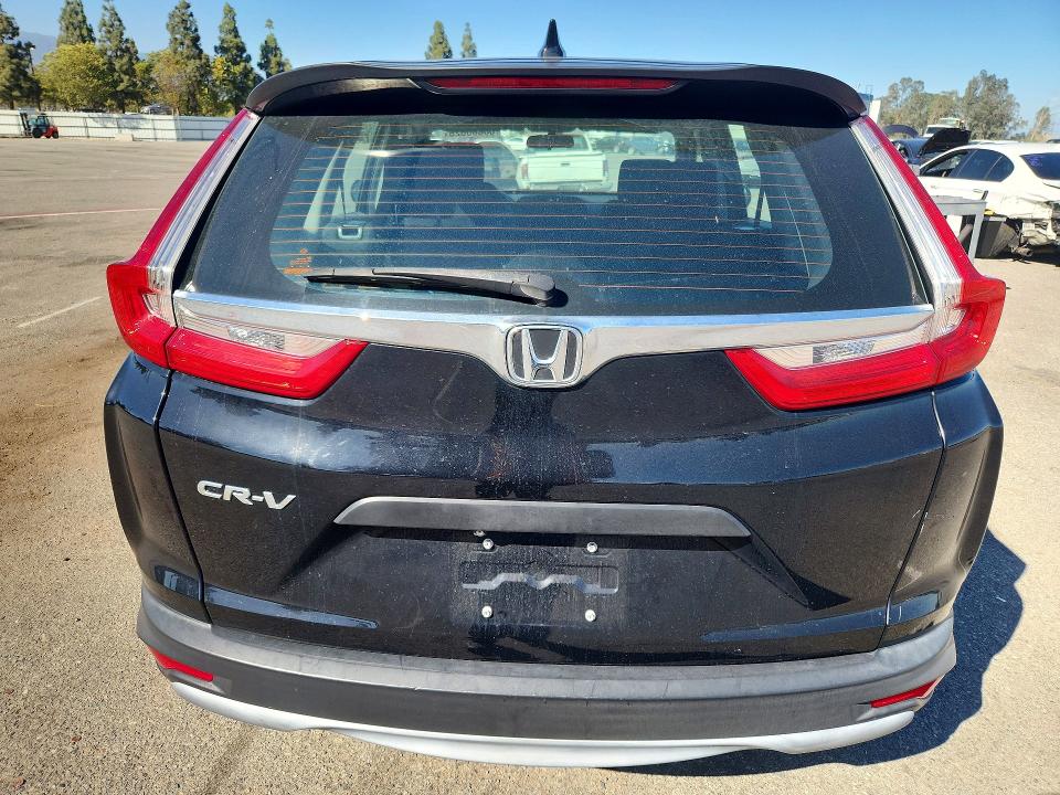2018 Honda Cr-v VIN 2HKRW5H35JH425560 COPART salvage auction — FRONT END, Ca - Salvage Certificate, sold $6,400 on 2026-07-18 (photo 6)