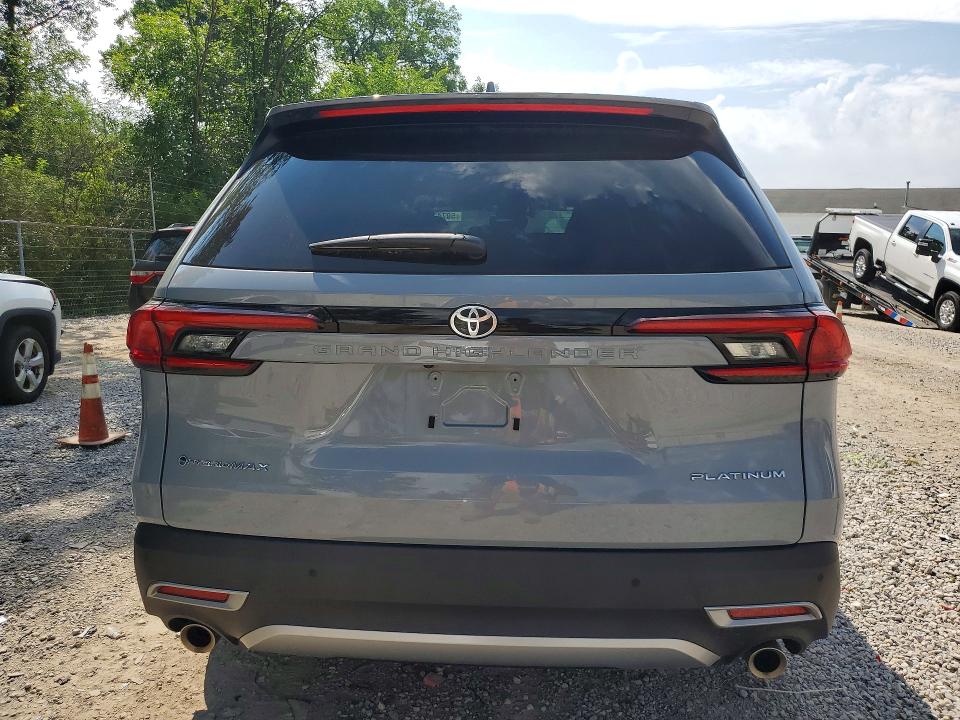 2025 Toyota Highlander VIN 5TDADAB51SS025335 COPART salvage auction — FRONT END, Oh - Cert Of Title-Salvage, sold $6,000 on 2026-07-29 (photo 6)