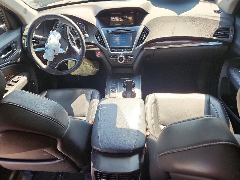 2018 Acura Mdx VIN 5J8YD3H3XJL010723 COPART salvage auction — FRONT END, Salvage Title, sold $2,500 on 2026-08-26 (photo 8)