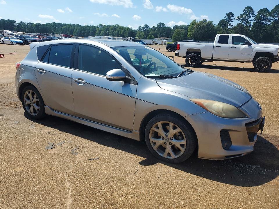 2012 Mazda 3 VIN JM1BL1L57C1586949 COPART salvage auction — NORMAL WEAR, TX - CERTIFICATE OF TITLE, sold $450 on 2026-07-27 (photo 4)