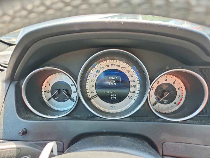 2014 Mercedes-benz C-klasse VIN WDDGF8AB1EA931786 COPART salvage auction — REAR END, Ma - Cert Of Title-Reconstrctd Coll, sold $1,750 on 2026-08-20 (photo 9)