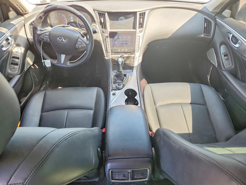 2017 Infiniti Q50 VIN JN1EV7AP6HM741725 COPART salvage auction — FRONT END, Nj - Cert Of Title-Salvage, sold $2,700 on 2026-07-24 (photo 8)