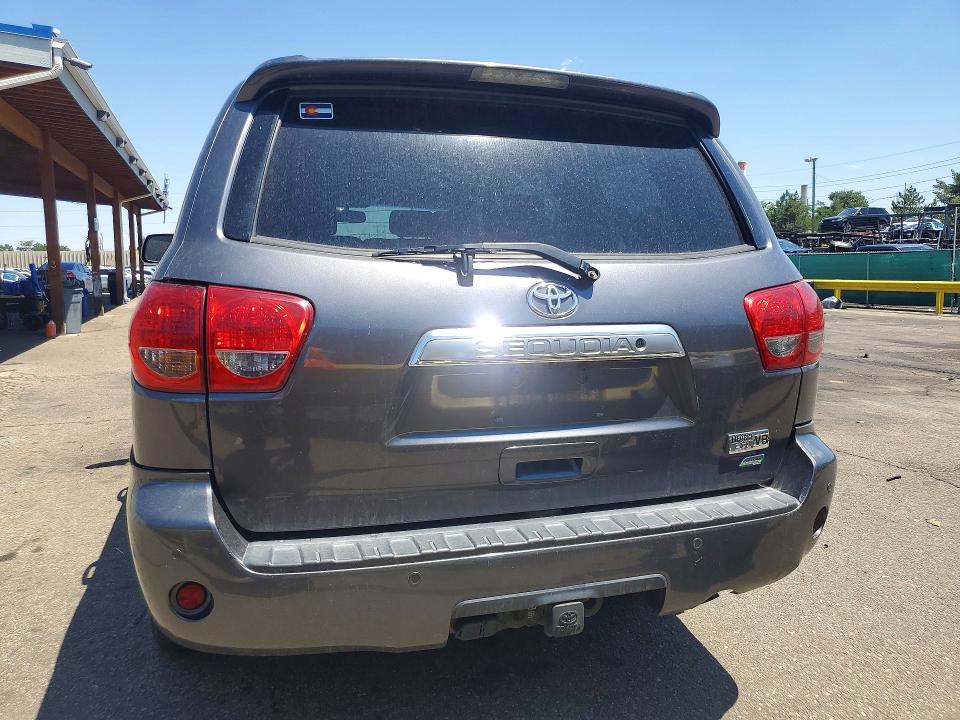 2014 Toyota Sequoia VIN 5TDJW5G17ES105749 COPART salvage auction — FRONT END, CO - PUBLIC - SALVAGE TITLE (P), sold $275 on 2026-07-21 (photo 6)