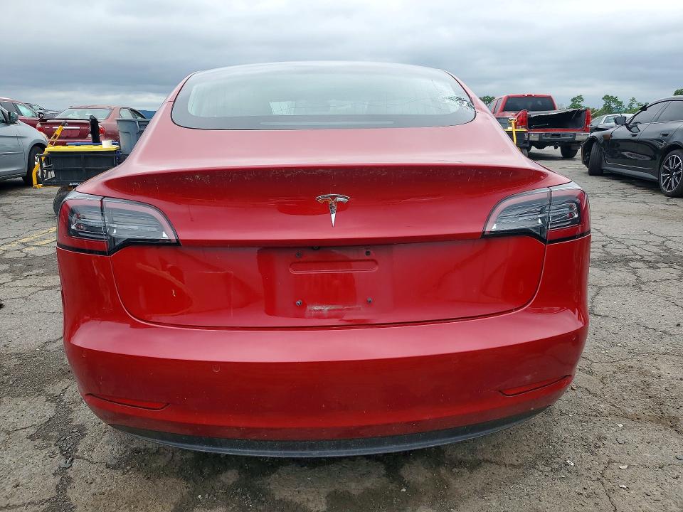 2018 Tesla Model 3 VIN 5YJ3E1EA8JF012941 COPART salvage auction — ROOF, Pa - Certificate Of Salvage, sold $6,100 on 2026-07-14 (photo 6)