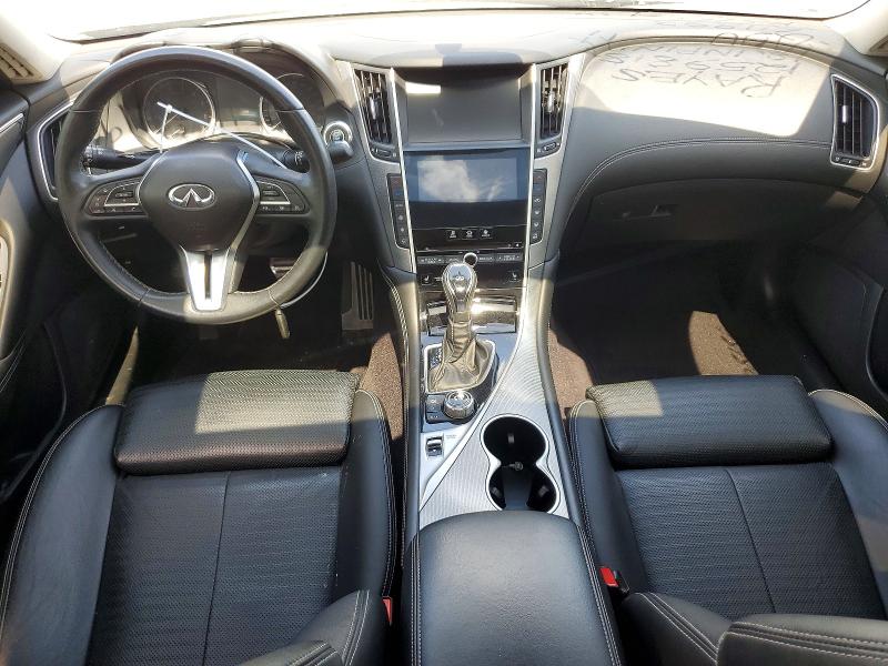 2018 Infiniti Q50 VIN JN1EV7AR0JM611897 COPART salvage auction — MECHANICAL, On - Permit Salvage (P), sold $125 on 2026-07-28 (photo 8)