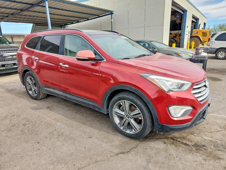 2013 Hyundai Santa fe VIN KM8SR4HF4DU024178 COPART salvage auction — MECHANICAL, TX - CERTIFICATE OF TITLE, sold $1,350 on 2026-07-10 (photo 4)
