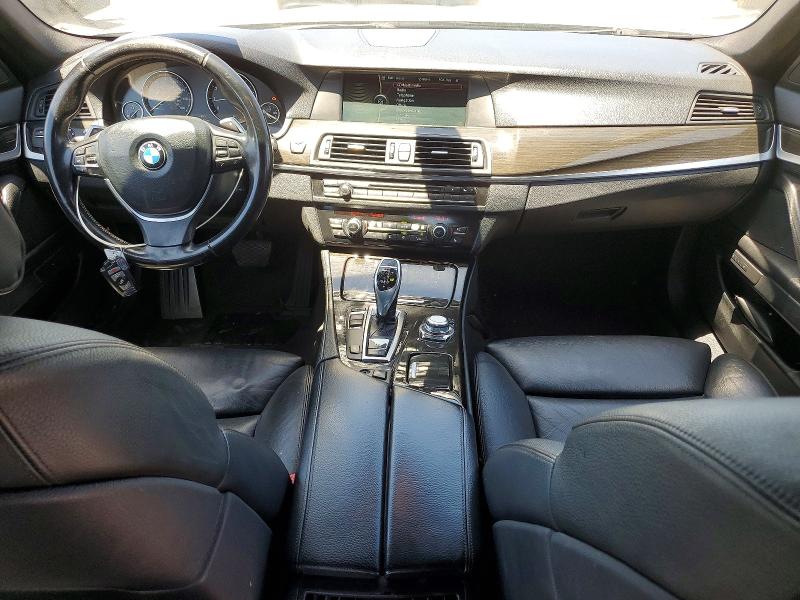 2012 BMW 5er VIN WBAFR7C50CC808235 COPART salvage auction — FRONT END, Ca - Salvage Certificate, sold $125 on 2026-07-21 (photo 8)